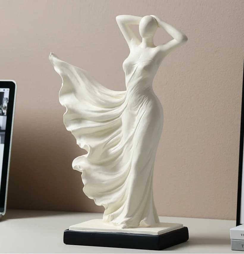 Nordic Abstract Character Resin Sculpture Art Home Livingroom Desktop Statues Decor Crafts Office Cafe Table Ornament Store Gift