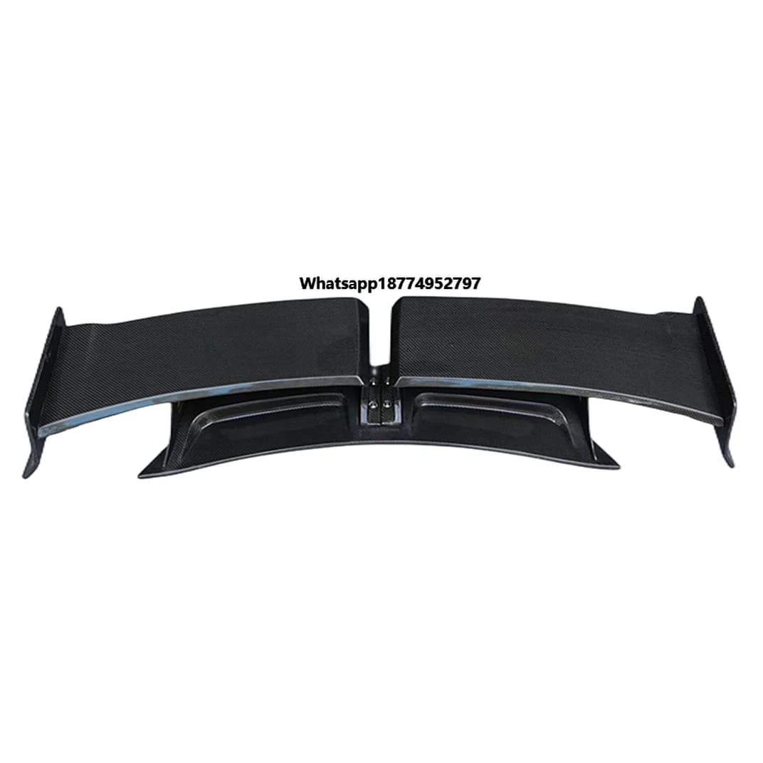 2016+ New Design YG Style Real Carbon Fiber Car Rear Tail Spoiler for Boxster 718 Universal Rear Trunk Spoiler Wing