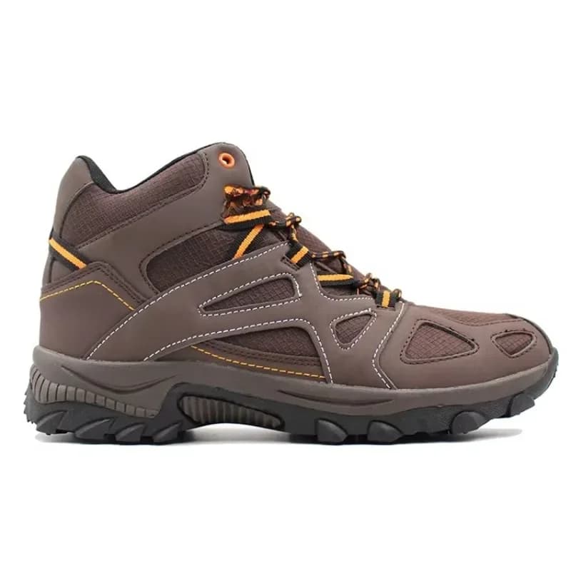 New Trend Leather Hiking Winter High Ankle Cheap Mountain Waterproof Sports Work Safety Outdoor Boots Men's Hiking Shoes