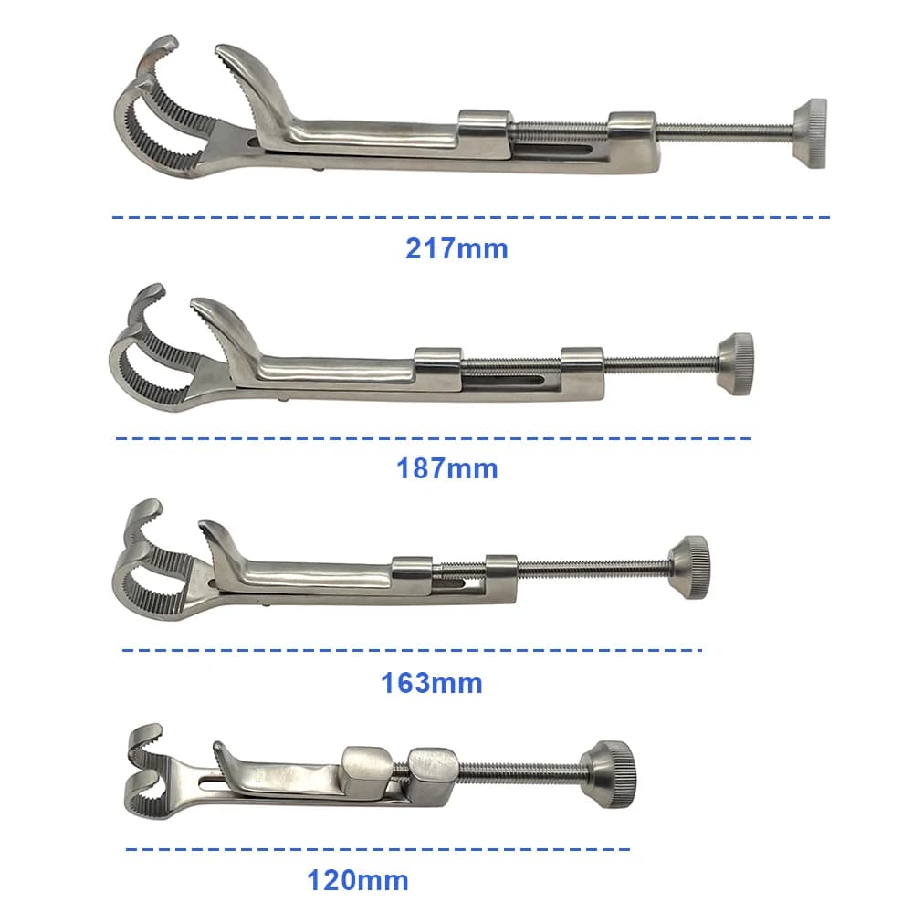 Lambert-Loman Trigeminal Bone Clamp Stainless Steel Orthopedic Veterinary Surgical Instrument