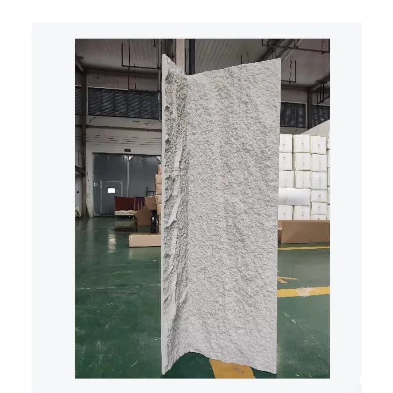 Pu Stone Outdoor Corner Stone Wall Cladding Exterior Non-Toxic Frost-Resistant Noise Reduction For Wall Factory Direct Supply