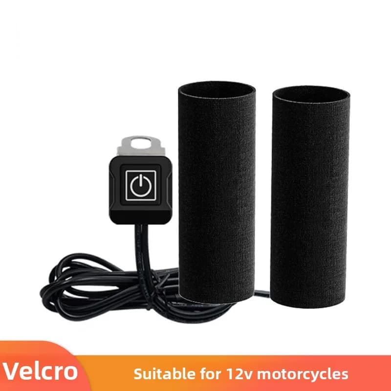 Motorcycle Heated Grips Electric Heating Handlebar Gloves Winter Warm Anti-freeze Cover