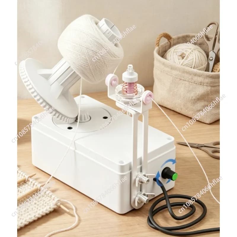 USB Powered Electric Yarn Winder, Adjustable Speed Automatic Ball Winder