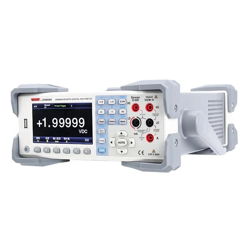 UT8805N Desktop Digital Multimeter 199999 Counting DC AC 1000V 10A Desktop Semi-Automatic Multimeter