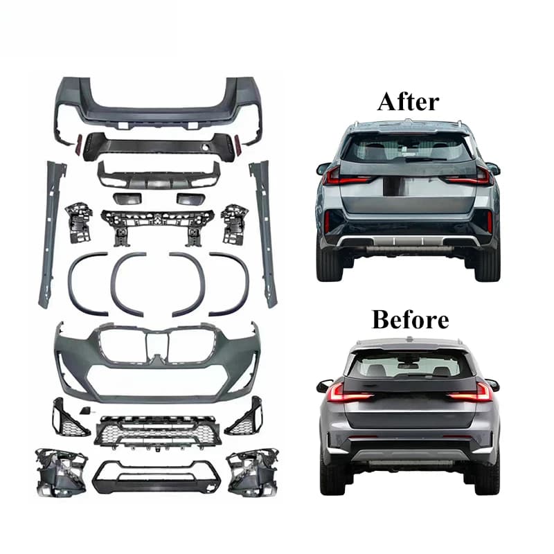 High Quality MT Sport Style Body Kit Fit For X1 U12 2023 Includes Front Rear Bumper Rear Diffuser Exhaust Pipe Assembly Auto Ext