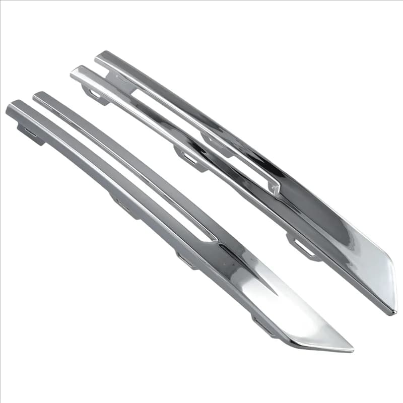 AADD-Car Front Bumper Fog Lamp Grille Bright Strip Chrome Plated 32234952 32234953 For Volvo XC60 2022