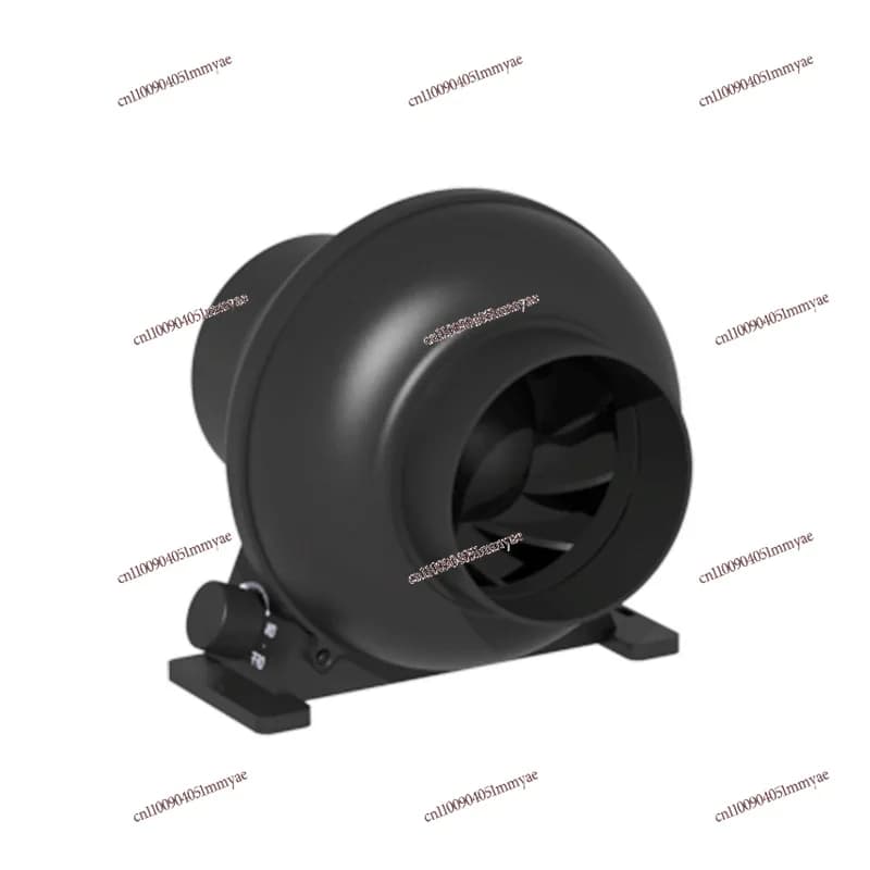 EC Frequency Conversion Low Noise Duct Fan Planting Hydroponic Fresh Air System Waterproof Duct Fan Silent