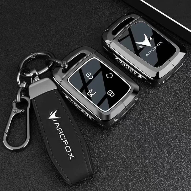 Zinc Alloy Key Cover Case for ARCFOX T1 425 PRO/PLUS/MAX - Protective Key Fob Shell Keybag Keychain