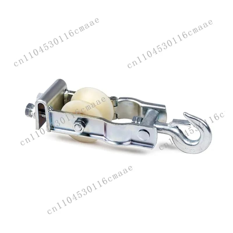 Universal Hook Type Cable Roller Cable Pulley Aluminum Drum
