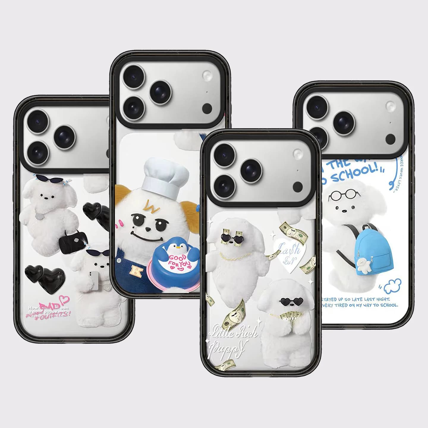 6090814 Impact Black Border Magnetic Phone Case Cover for IPhone 13 14 15 16 17 18 Pro Max Case