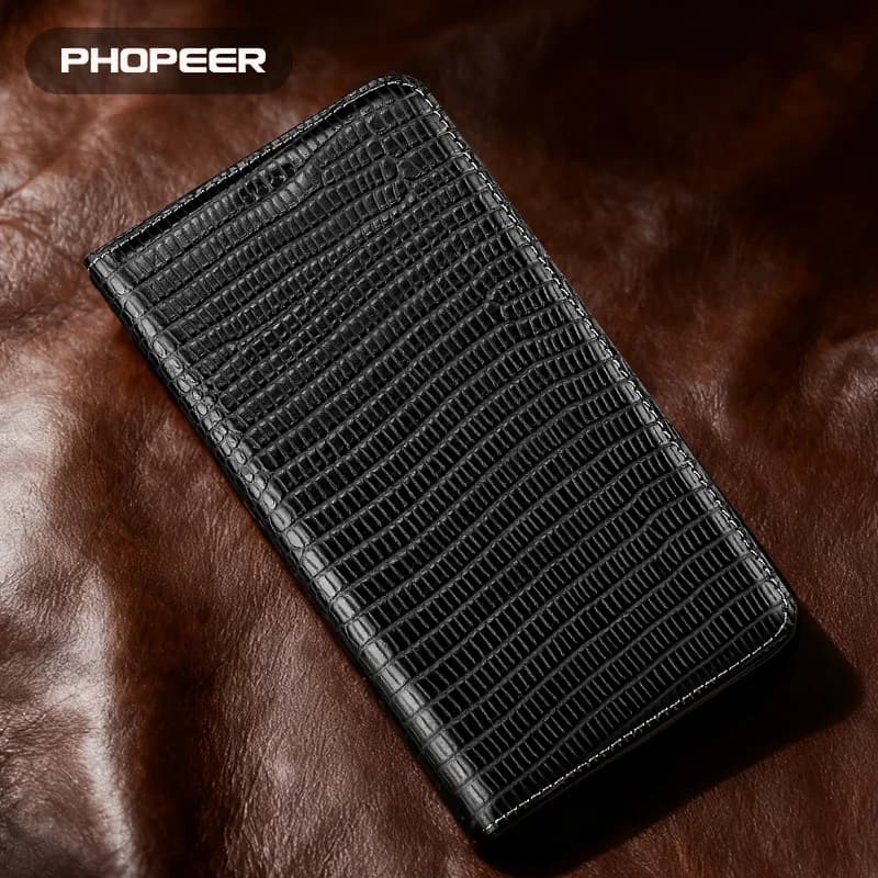 Luxury Genuine Leather phone Case for Infinix GT 30 Pro GT 30 GT 20 Pro GT 10 Pro phone case Classic Lizard Pattern