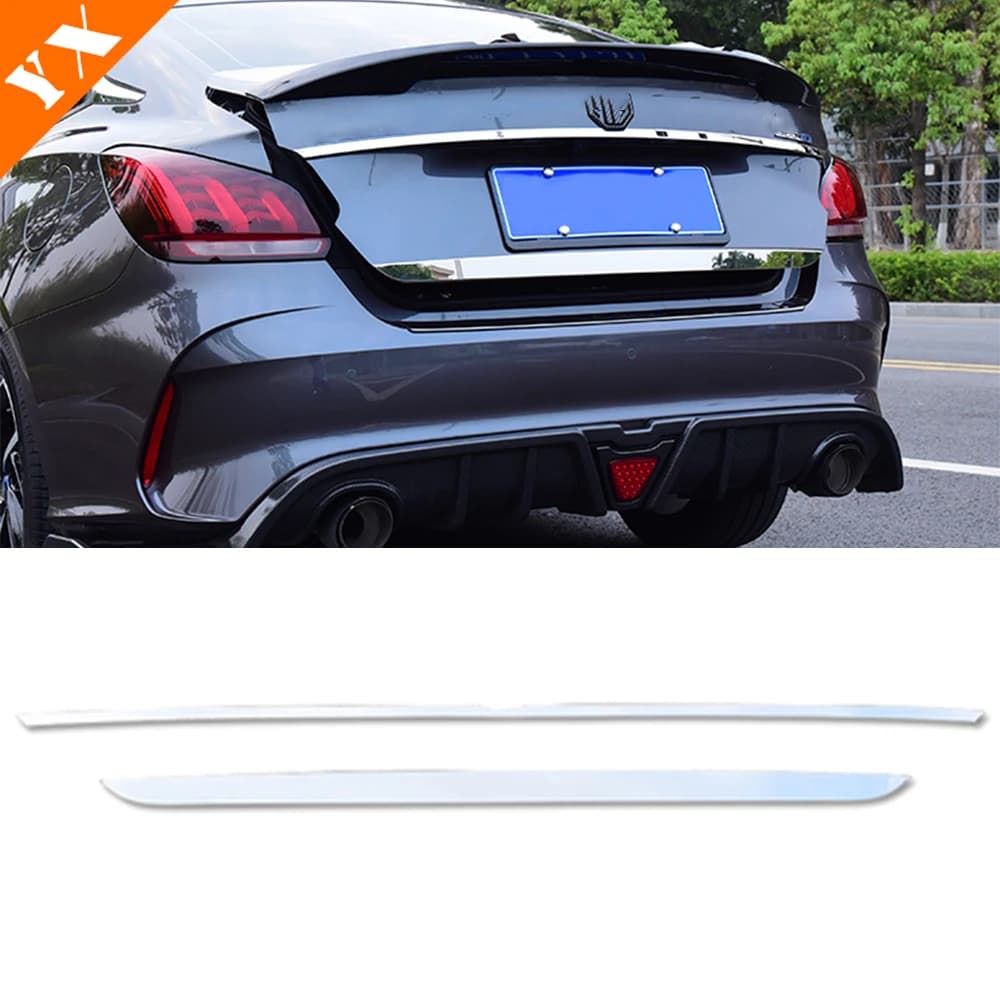 For MG GT  2022-2024 Stainless Styling Moulding Auto Tailgate Rear Door Cover Molding Trim Tail Door Trim Car Accessories