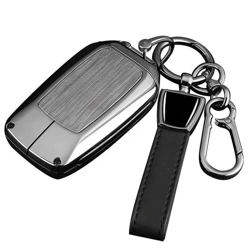 Premium Zinc Alloy Key Cover Case for Toyota Granvia/Alphard/Sienna/Vellfire - Protective Key Fob Shell Keychain
