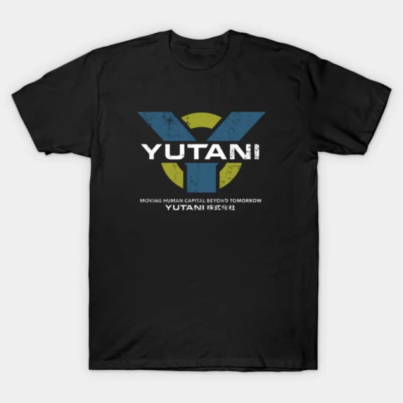 Yutani Corporation Sci-Fi Alien Gift T-Shirt Weyland LV-426 Xenomorp Horror movie Short Sleeve Graphic clothes All size tops