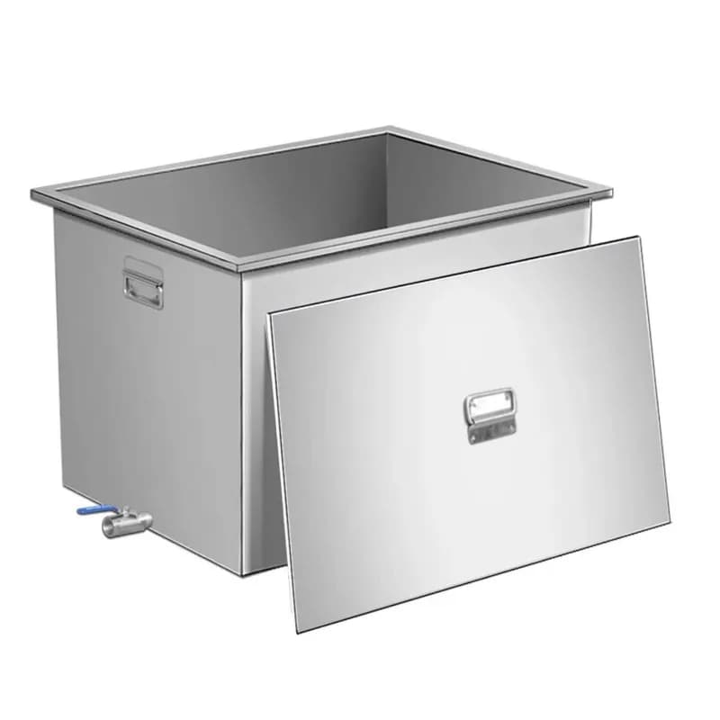 Mobile braised bucket food 50 * 30 * 40 [60kg] thickened 304 material y