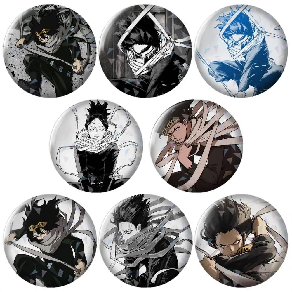 Anime-e Shota-a Aizawa Brooch Metal Badge Brooch, Fashion Decorative Pins for Hat Bag Clothing Decoration Gift,Souvenir.