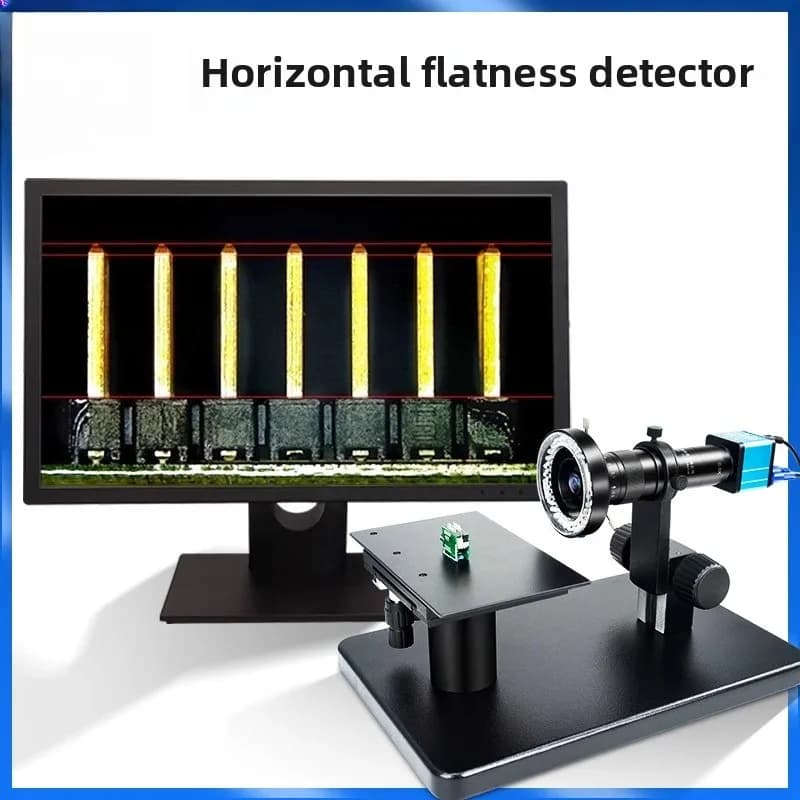 200 times horizontal microscope VGA electronic video high definition high power professional display CCD camera holder