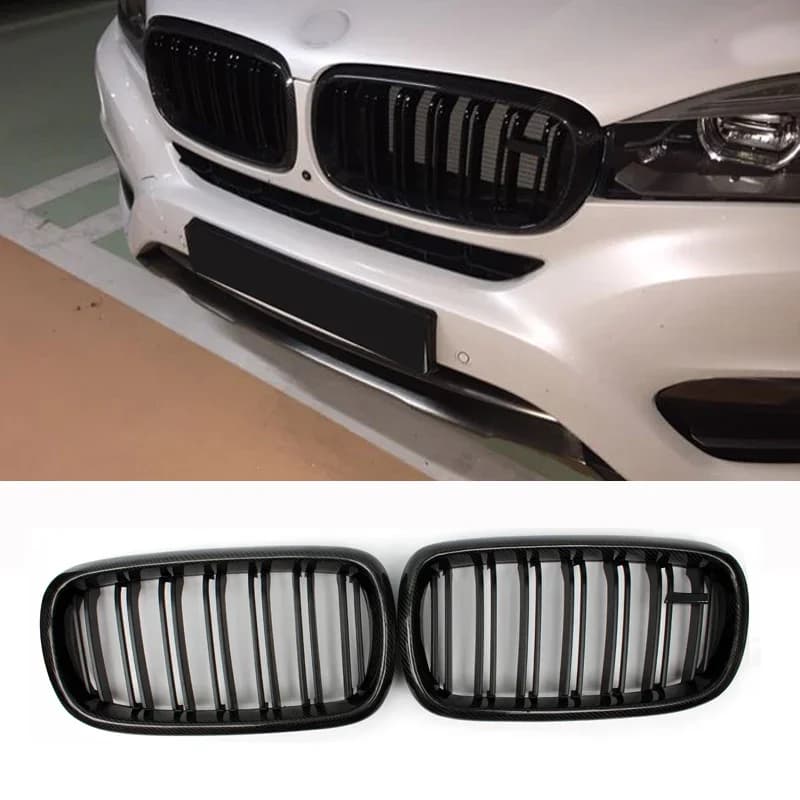 Car Front Bumper Grille Fit For BMW X5 X6 F15 F16 F85 X5M F86 X6M