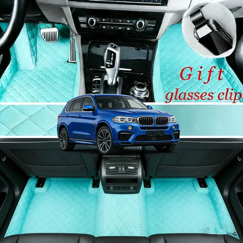 Custom For BMW X5M X6M F95 2010-2024All-Weather Car Floor Mats Waterproof Car Accessories Carpets Covers  Left /Right Hand Drive