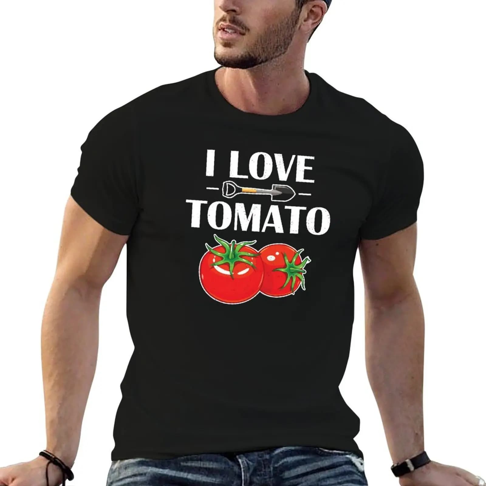 Red Tomato Gardener Gift product Love Gardening Tee T-Shirt sublime kawaii clothes mens graphic t-shirts big and tall