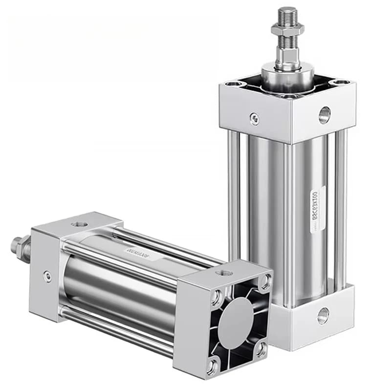 Stainless Steel 304 SC Standard Pneumatic Cylinder Small Customized BSC32/40/50/63/80/100 Stroke 25 50 75 100 200 300 400mm