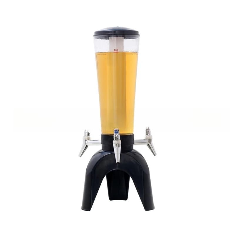 Luminous single-head/three-head beer and wine cannon 3L large-capacity independent icicle wine cannon wine dispenser