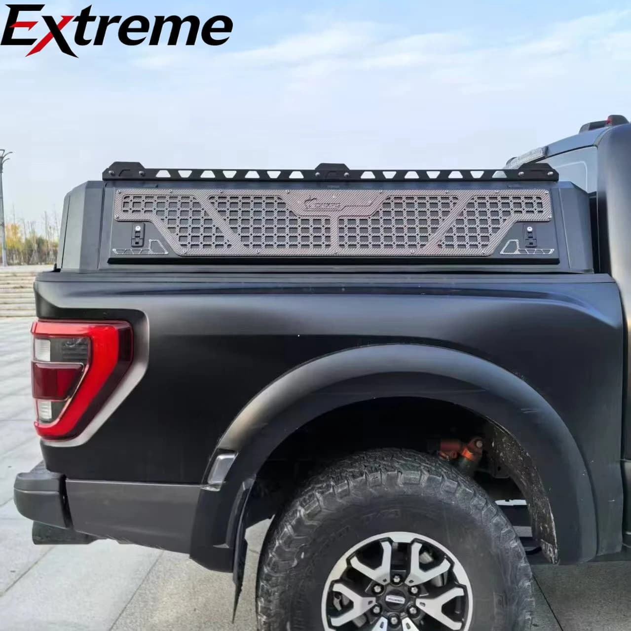 Ram Canopy Hardtop Aluminum Alloy  Waterproof Hardtop Pickup Canopy with Hardtop Truck Topper and Locking Function