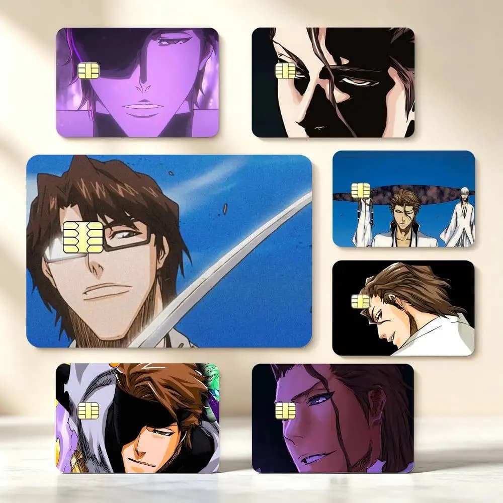 Aizen Credit Card Stickers Skin For Bank Debit Decorative Protection Scratch-resistant Gift