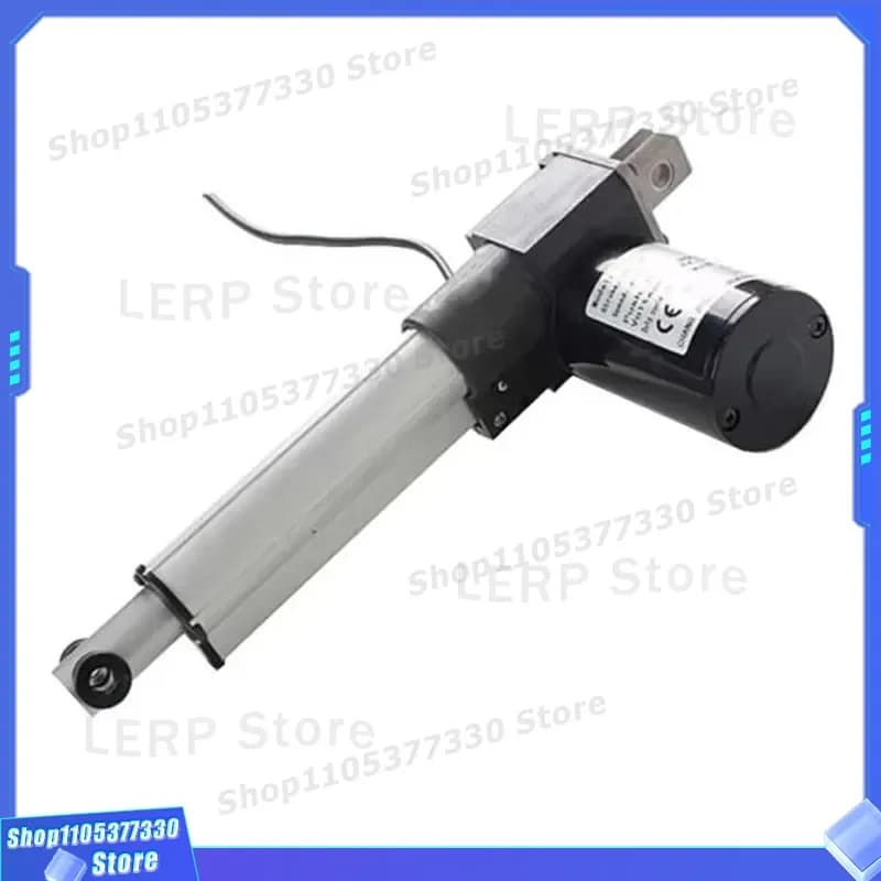 12V 24V DC Linear Actuator Motor 6000N High Torque Permanent Magnet IP43 Waterproof for Electric Bicycle Fan Home Appliance