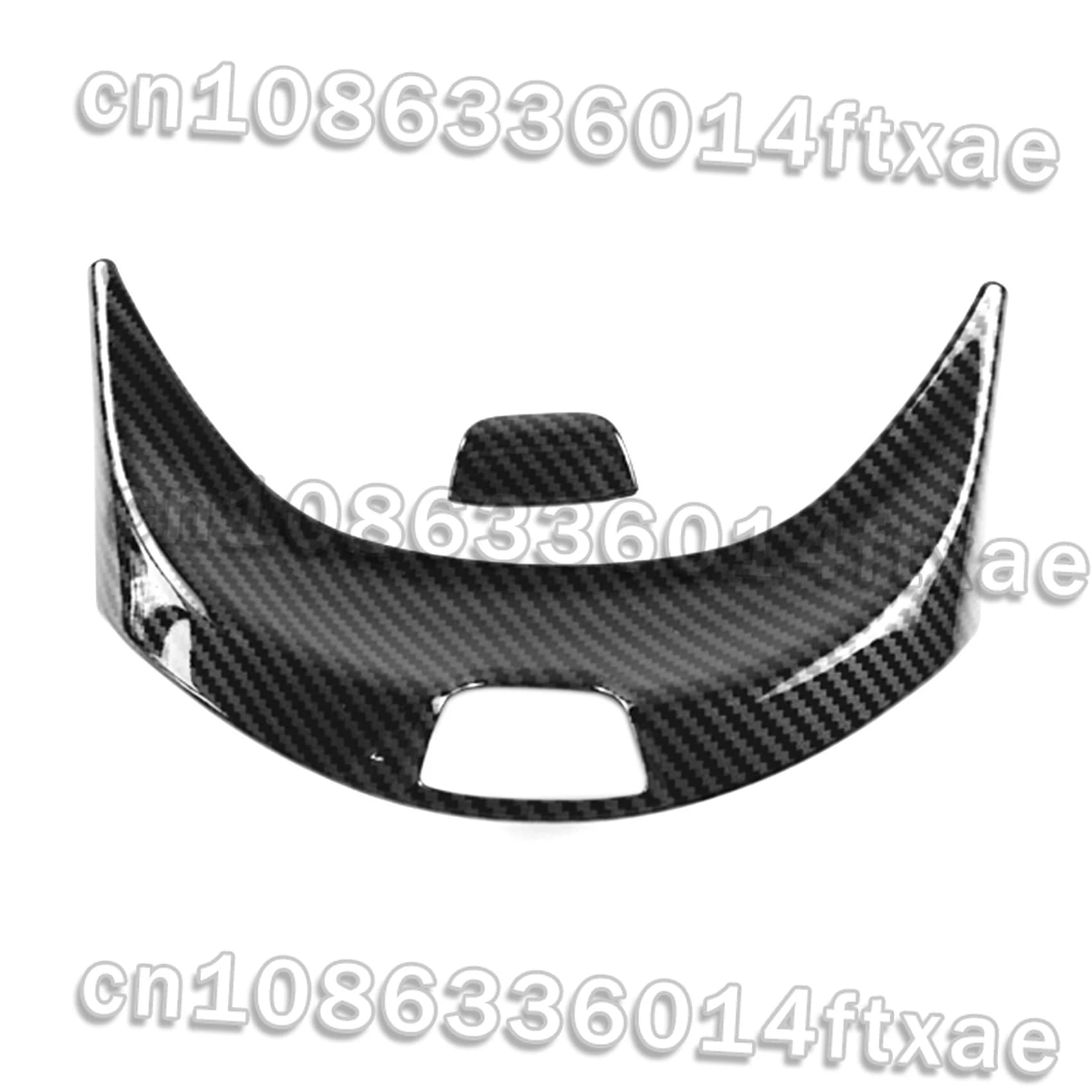 Car Center Console Armrest Box Trim Switch Buttons Panel Cover for Mercedes Benz E Class W213 2017-2021 Carbon Fiber