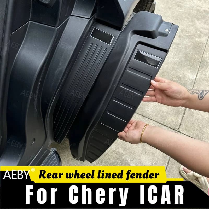 For Chery ICAR Rear fender liner cover fender splash guard,Four wheel fenders,Wheel arch trim protection,Car accessories