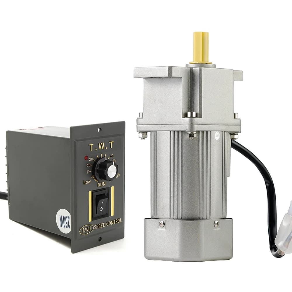 90W 156rpm 5.21Nm Three Phase 380V AC Induction Variable Gear Motor with Gearbox