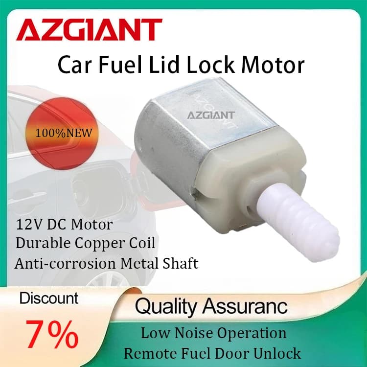 Azgiant Fuel Tank Locking Motor For VW Tiguan Golf MK7 R32 GTI Rabbit Fuel Door Locking System Car Body Electronic Parts