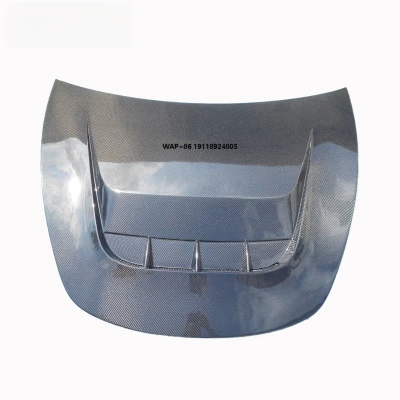 New Arrival S-Style Carbon Fiber Engine Bonnet Cover for Model 3 Engine Bonnet Hood Cover