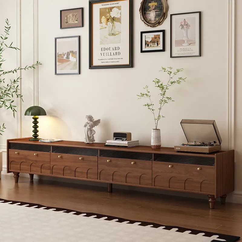 Vintage Wooden Tv Cabinet Custom Modern Drawers Designer Living Room Tv Cabinet Display Storage Meble Pokojowe Furniture Home