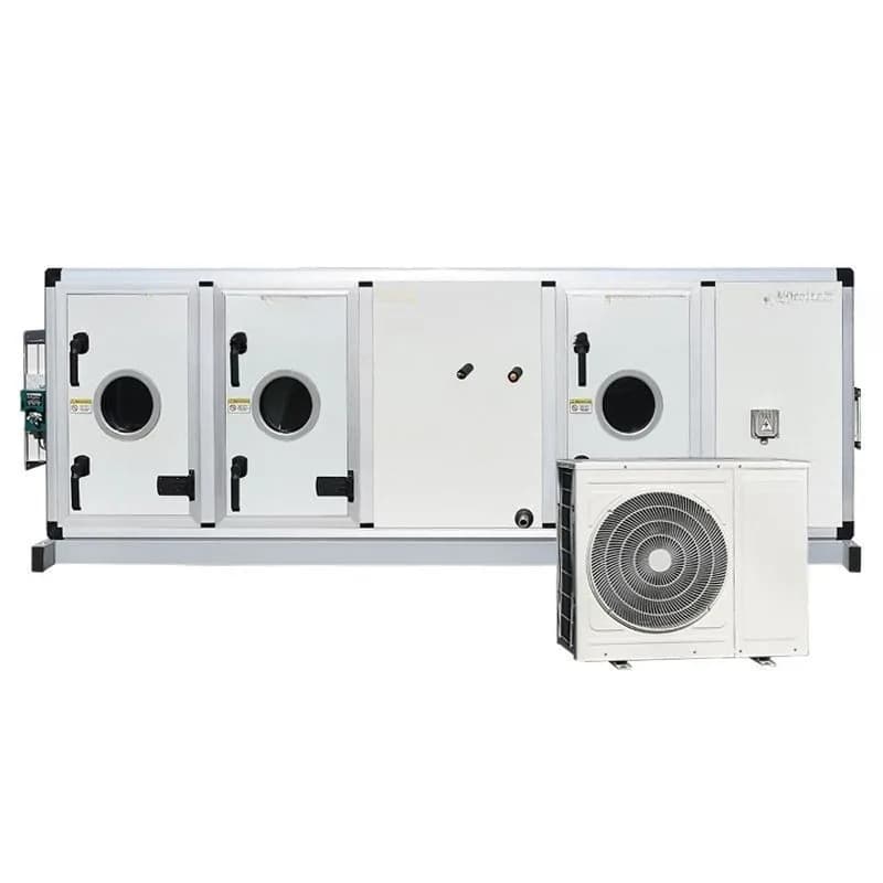 Direct Expansion Fresh  Unit  Conditioning Unit Heating and Cooling Type Fan Box Surface Cooler Fresh Air System