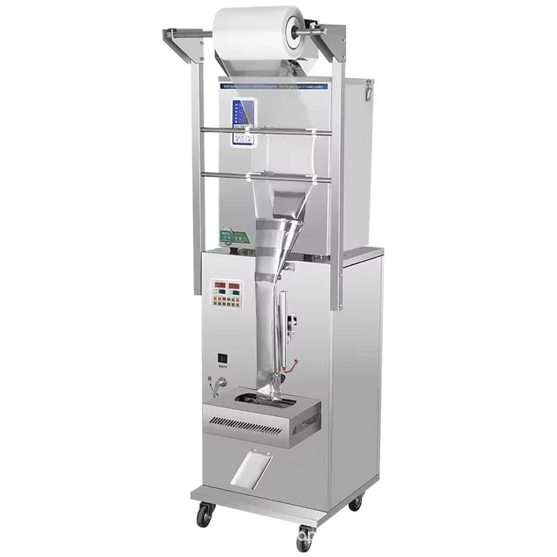1-500g Vertical Small Nitrogen Snack Puffed Food Popcorn Potato Chips Filling and Packing Machine Snack Popcorn Potato Chips