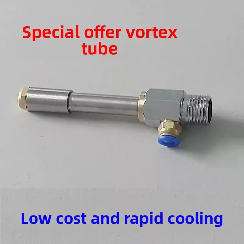 WL-06 WL-08 Vortex Cooling Freezing Tube Compressed Air Vortex Cooler For Industrial Equipment Emergency Temperature Reduction