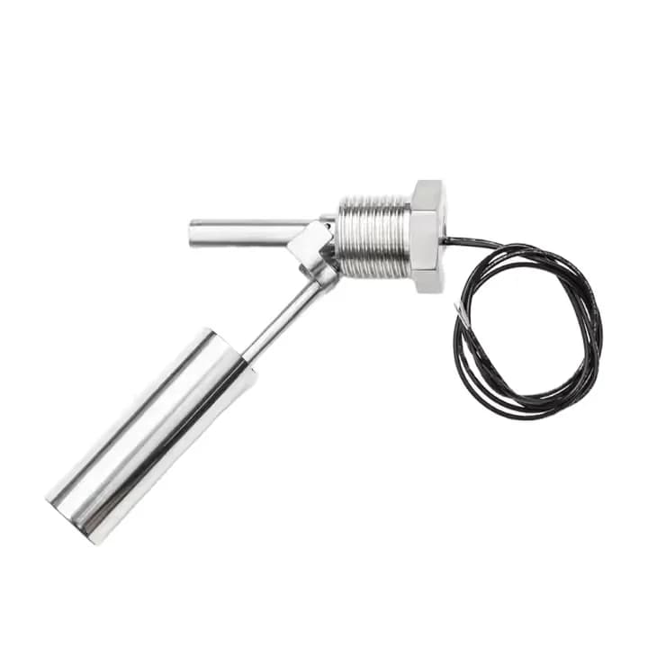 High-temperature 24V Stainless Steel Double-ball Liquid Level Water Tank Float Switch Sensor for Detection