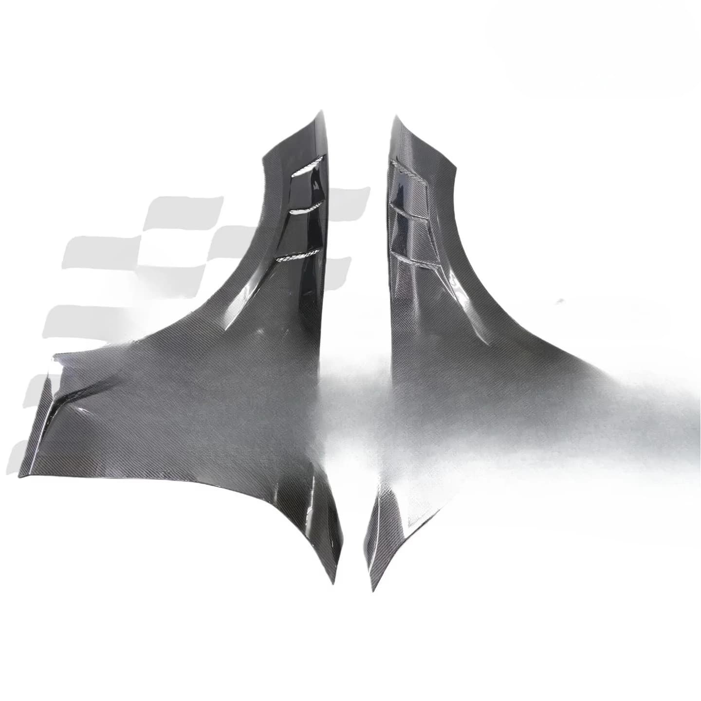 New Front Fender Carbon Fiber KSUI Style Side Mudguard Surround Wing for 4 Series G22