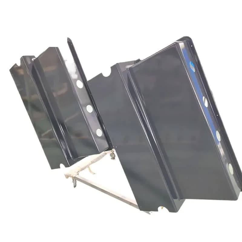 Modified vehicle side panels, custom vehicle panels, construction vehicle shrouds, guard panels, side panels