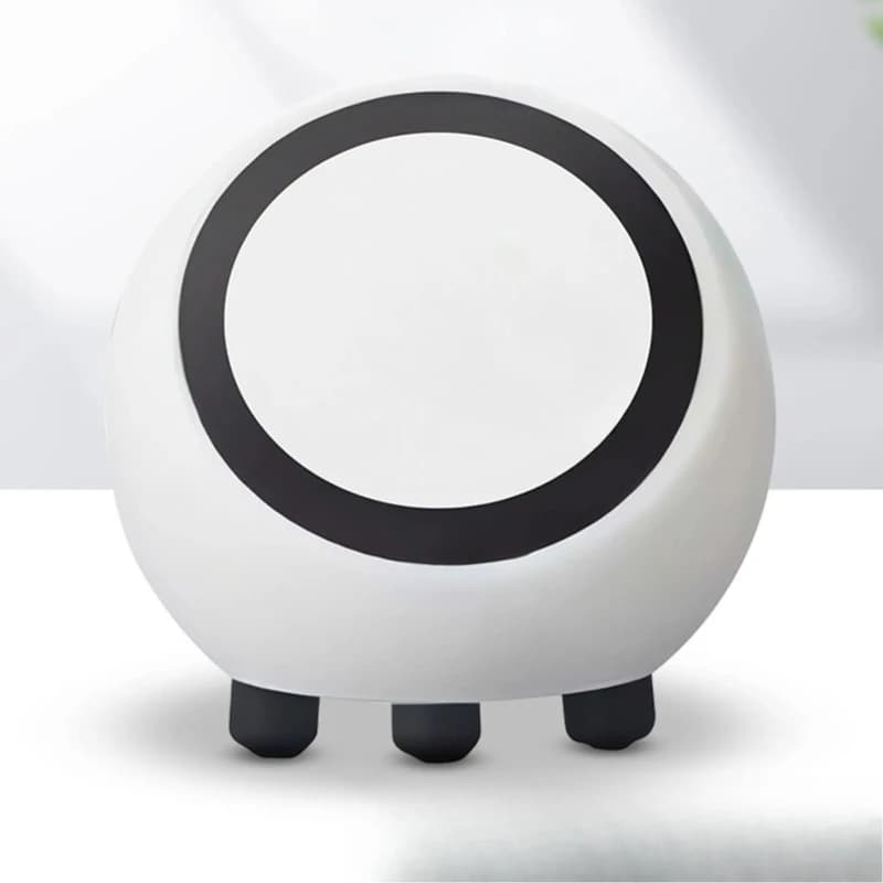 Smart Talking Robot Companion Voice Wake Up 1.28 Inch Screen Powered Robot Toy with Bluetooth 5.0 WIFI Weather
