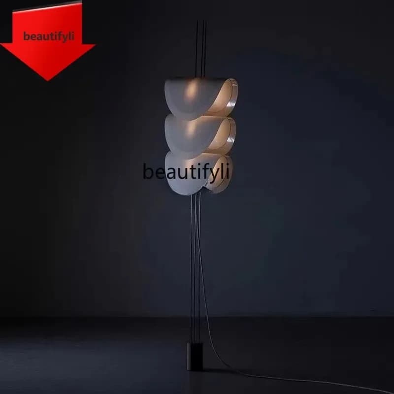 37  Personality, creativity, stacked floor lamp living room sofa floor lamp exhibition hall villa