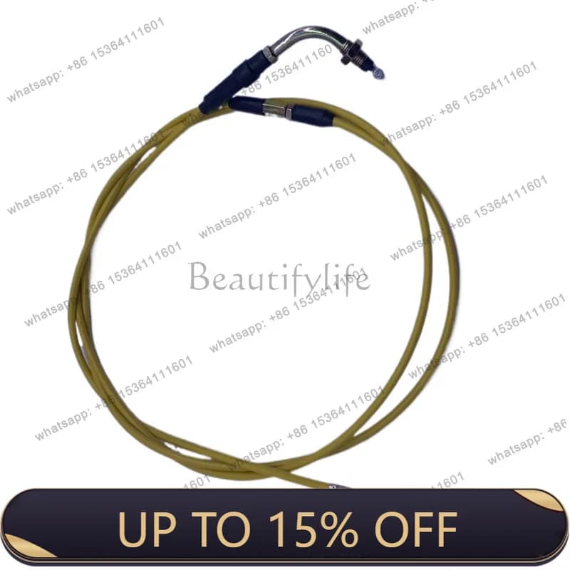 LJY motorcycle modification accessories PE bucket throttle cable