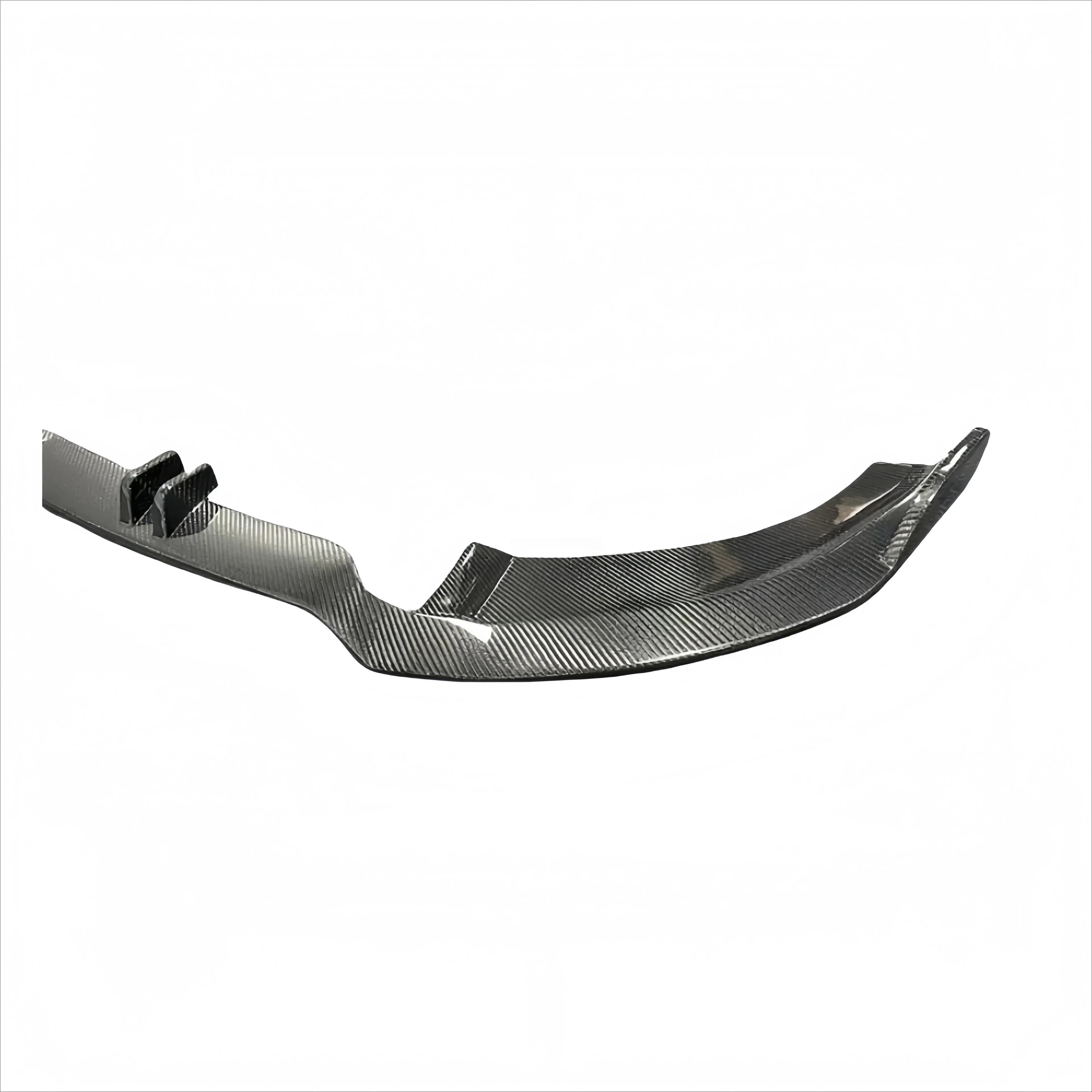 High Quality Car Front Bumper Front Lips for  A6 Allroad 2019-2022 Carbon Fiber MC Style Bumper Front Lip