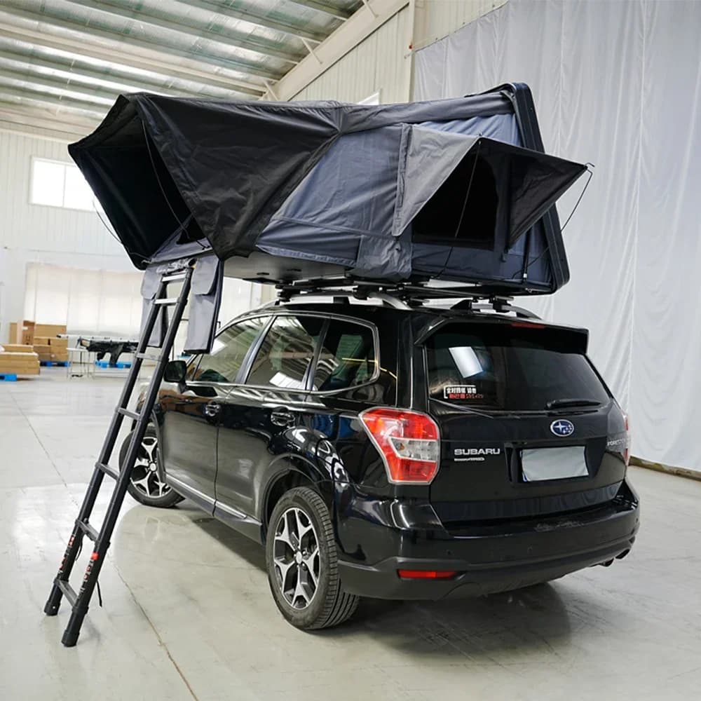 Open Side Touring Roof Top Tent New Design Roof Tent 4x4 Pickup Trucks Offroad Waterproof  Auto Roof Tent Camp Car