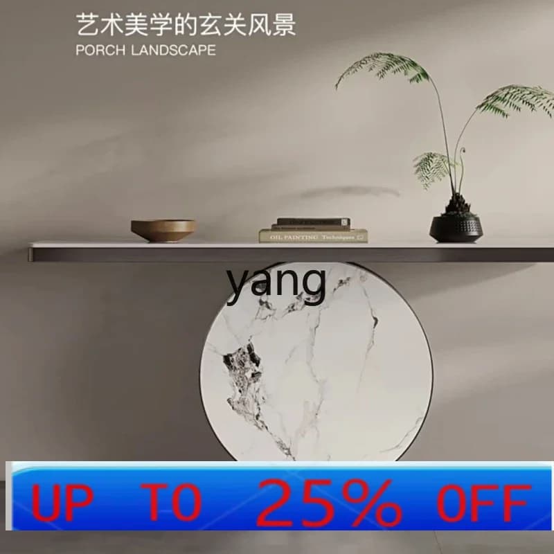 LH  light luxury rock slab Xuanguan platform aisle stainless steel art end platform