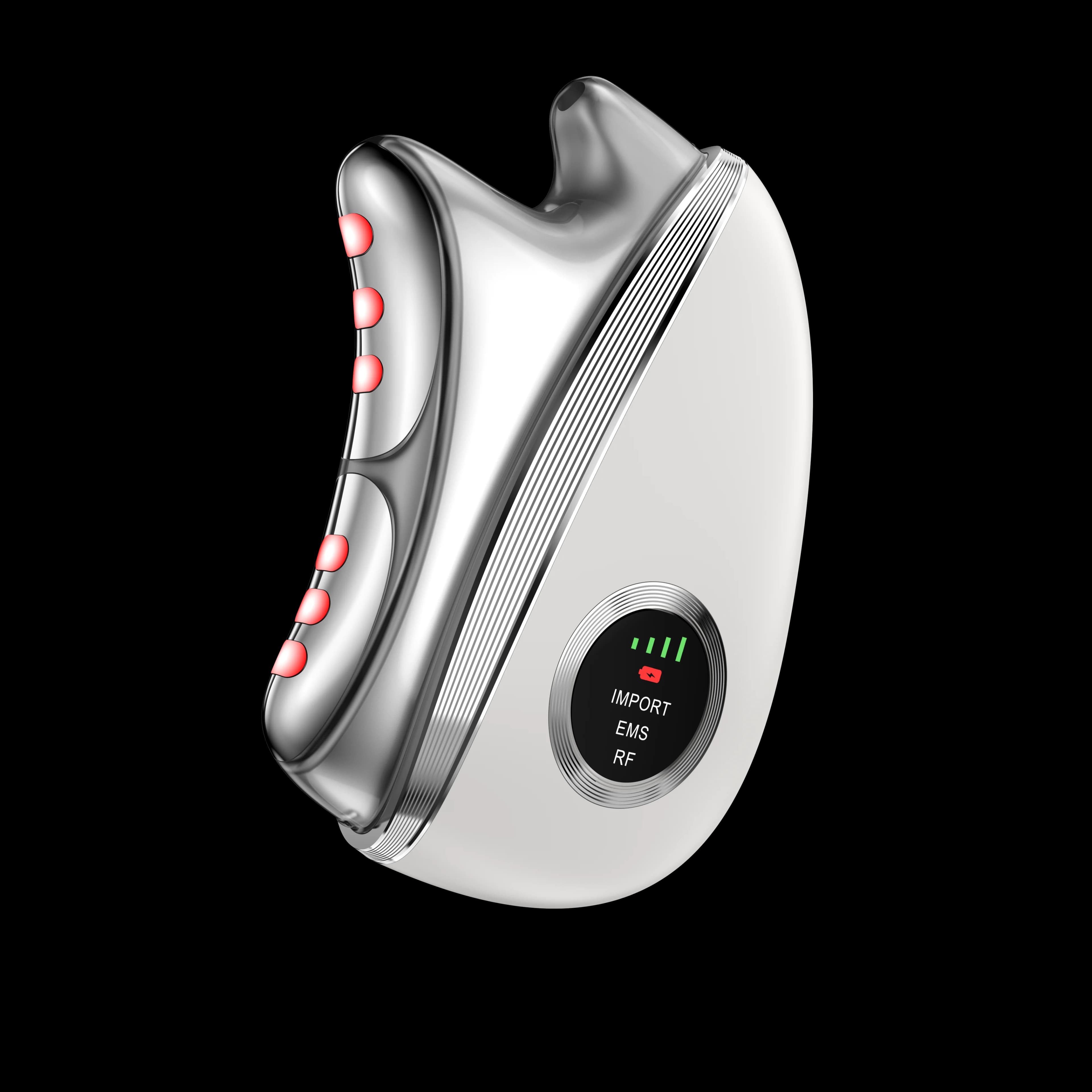New beauty machine portable electric scraping facial massage heating vibration neck lifting scraper