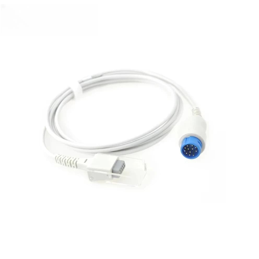 Medical Comens 12 to 9 Pin Spo2 High Quality Extension Cords