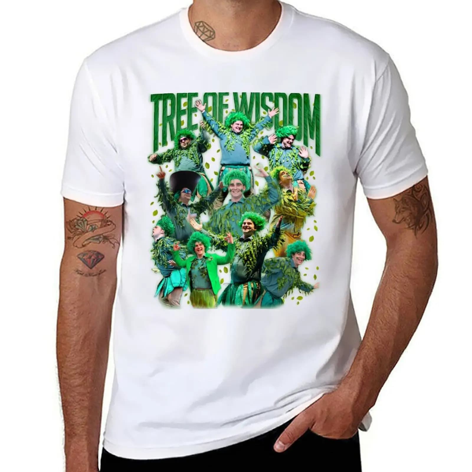 Tree of Wisdom T-Shirt man graphic t shirt t shirt man luxury T-Shirt